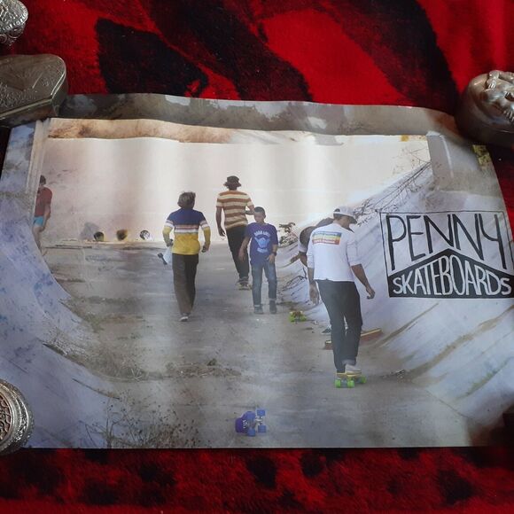 Penny Skateboards-5 different posters-16" by 23"-pushing plastic Australia- - Picture 7 of 7